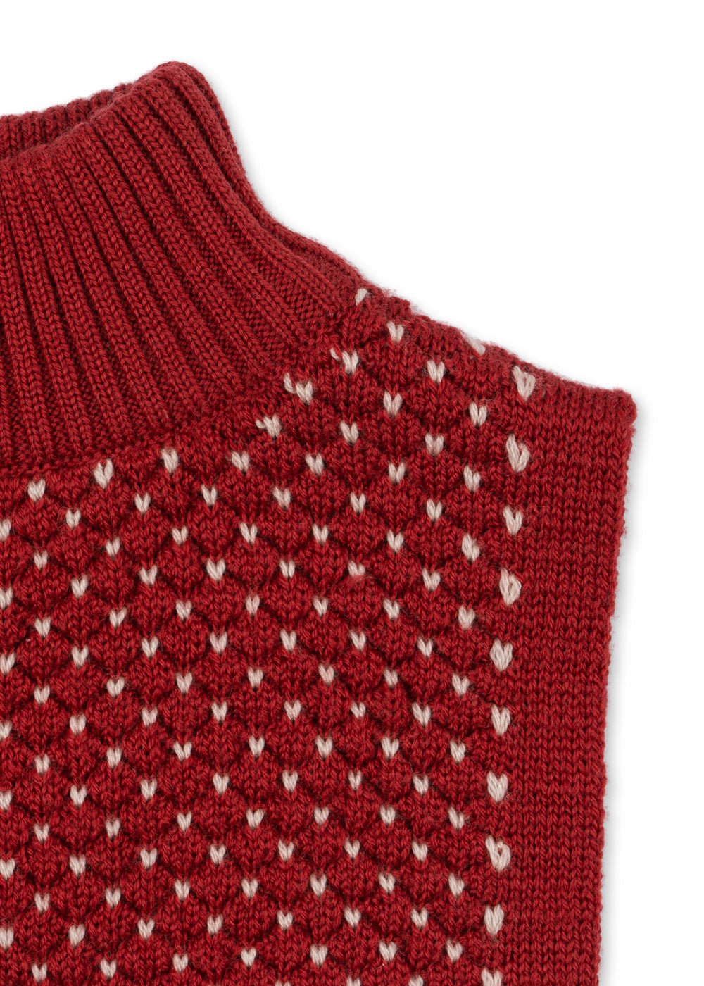 Konges Sløjd STRAWBERRY NECKWARMER - true red Konges Sløjd New Collection