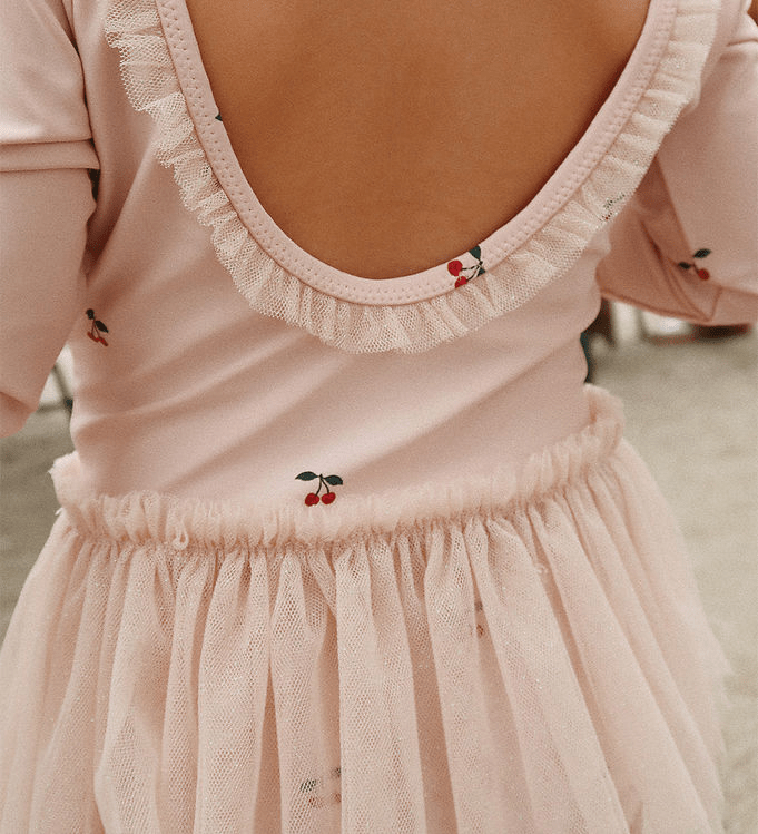 Konges Sløjd Strut LS Swimsuit Grs - Cherry Blush Konges Sløjd