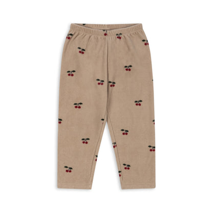 Konges Sløjd TAVI FLEECE PANTS GRS - CHERRY Konges Sløjd