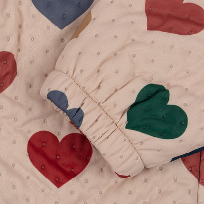 Konges Sløjd THERMO JACKET FRILL - bon coeur coloré Konges Sløjd