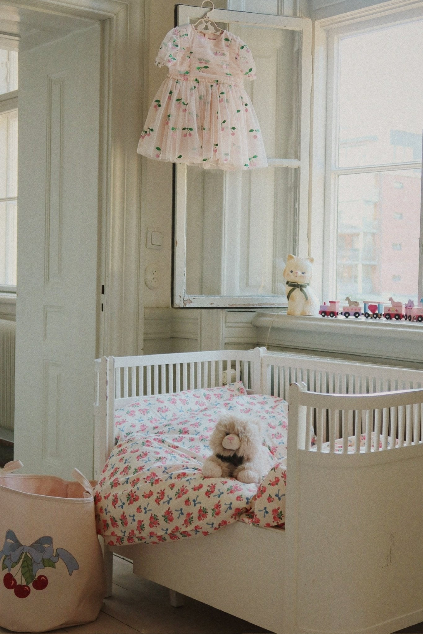 Konges Sløjd TOY STORAGE BAGS SET - cherry Konges Sløjd