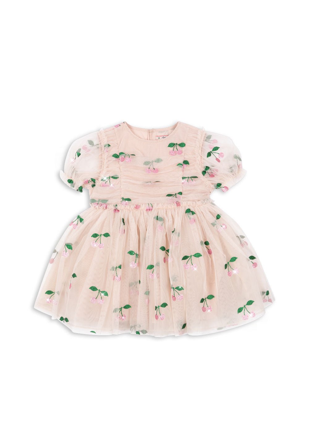 Konges Sløjd Tullie Dress – Ma Grande Cerise Pink Glitter | Kids Tulle Dress Konges Sløjd