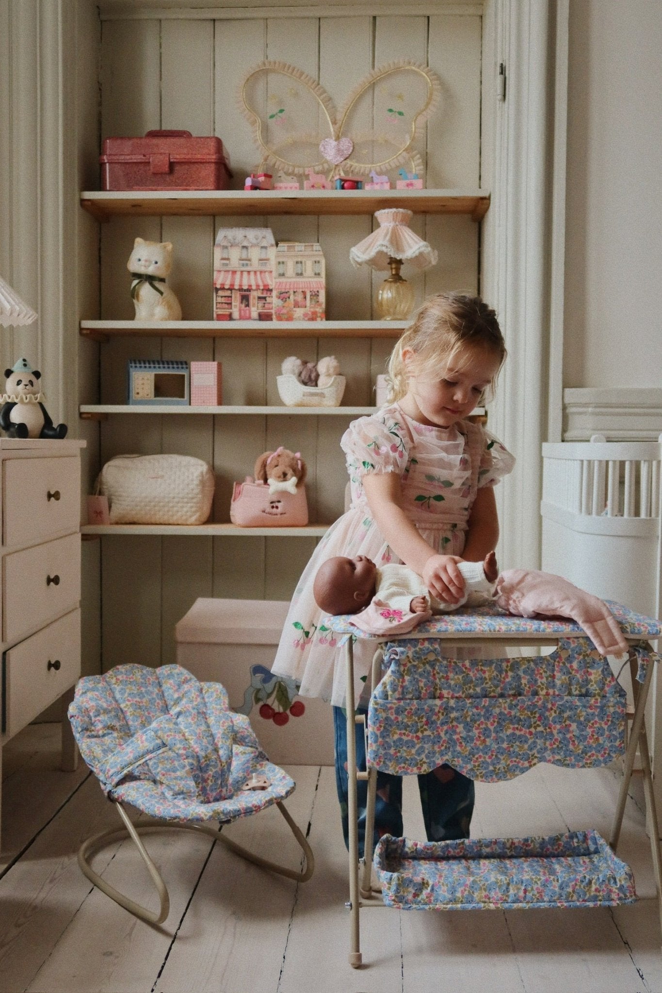 Konges Sløjd Tullie Dress – Ma Grande Cerise Pink Glitter | Kids Tulle Dress Konges Sløjd