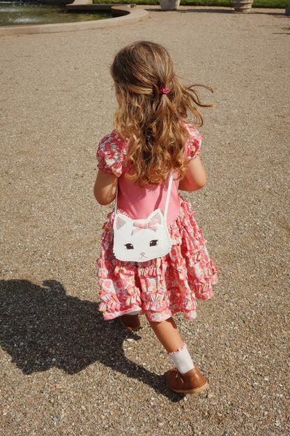 Konges Sløjd TULLIE SMOCK SKIRT - ma grande cerise glitter Konges Sløjd