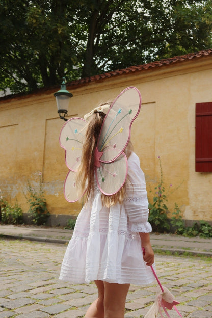 Konges Sløjd VELVET BOW PEARLY HAIR CLIP - pearled ivory Konges Sløjd