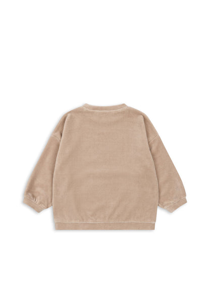 Konges Sløjd WALLY SWEAT SHIRT GOTS - oxford tan Konges Sløjd