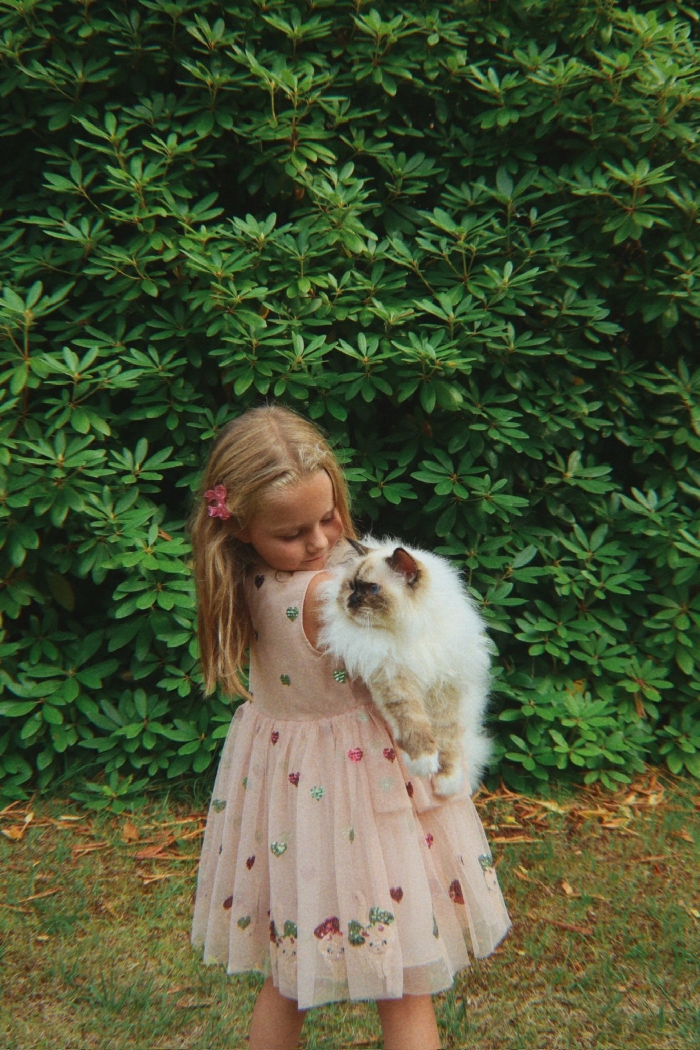 Konges Sløjd YVONNE BOW DRESS - bow kitty Konges Sløjd Limited Collection