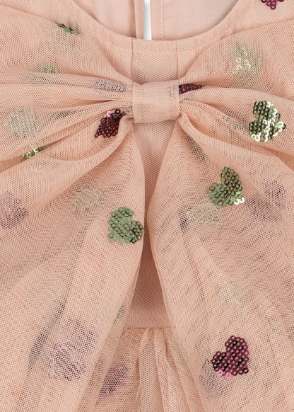 Konges Sløjd YVONNE BOW DRESS - bow kitty Konges Sløjd Limited Collection