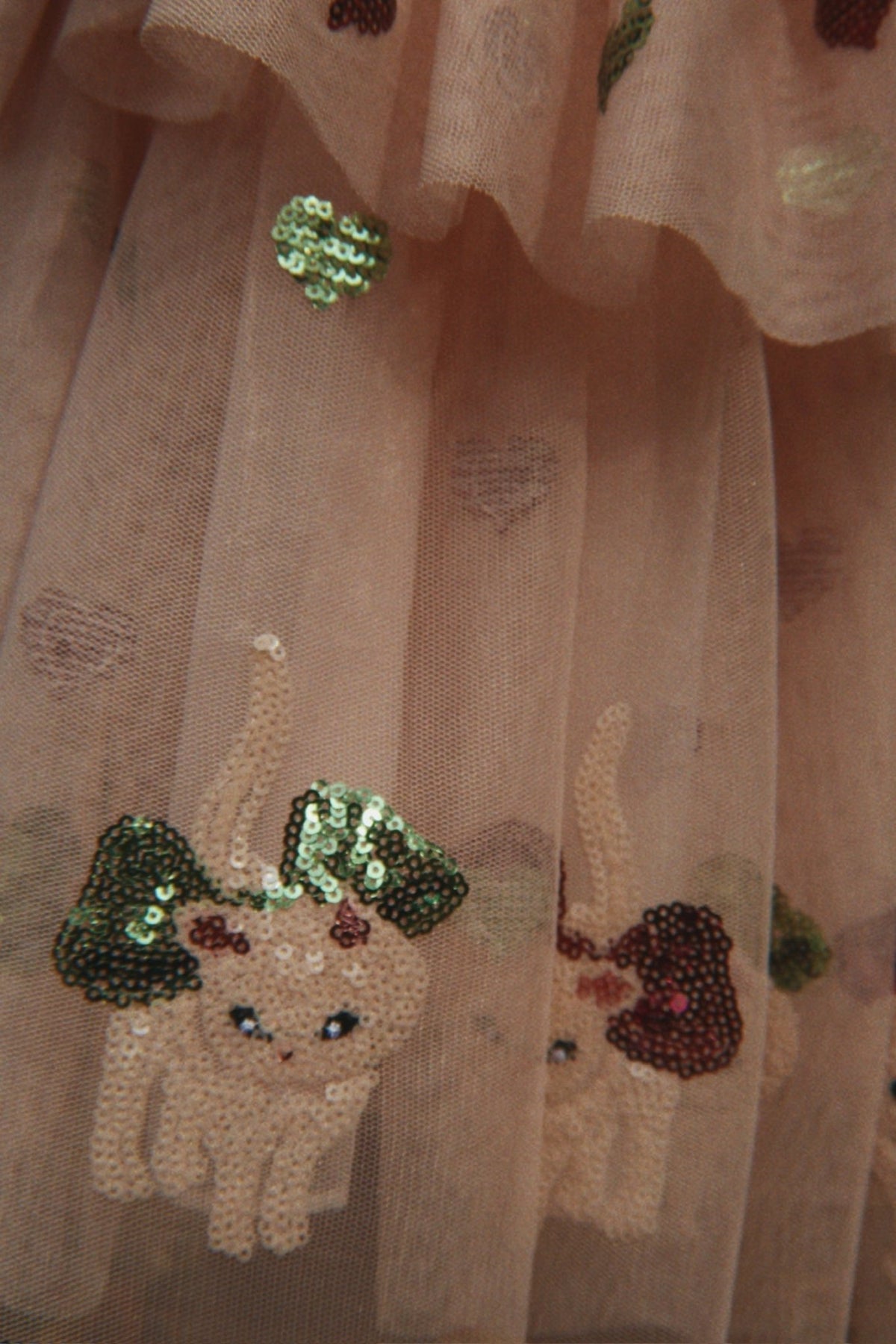 Konges Sløjd YVONNE BOW DRESS - bow kitty Konges Sløjd Limited Collection