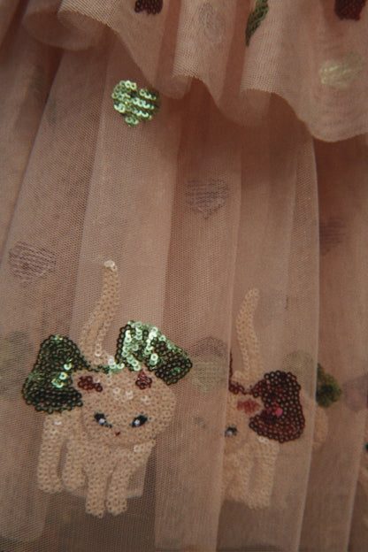 Konges Sløjd YVONNE BOW DRESS - bow kitty Konges Sløjd Limited Collection