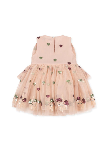 Konges Sløjd YVONNE BOW DRESS - bow kitty Konges Sløjd Limited Collection