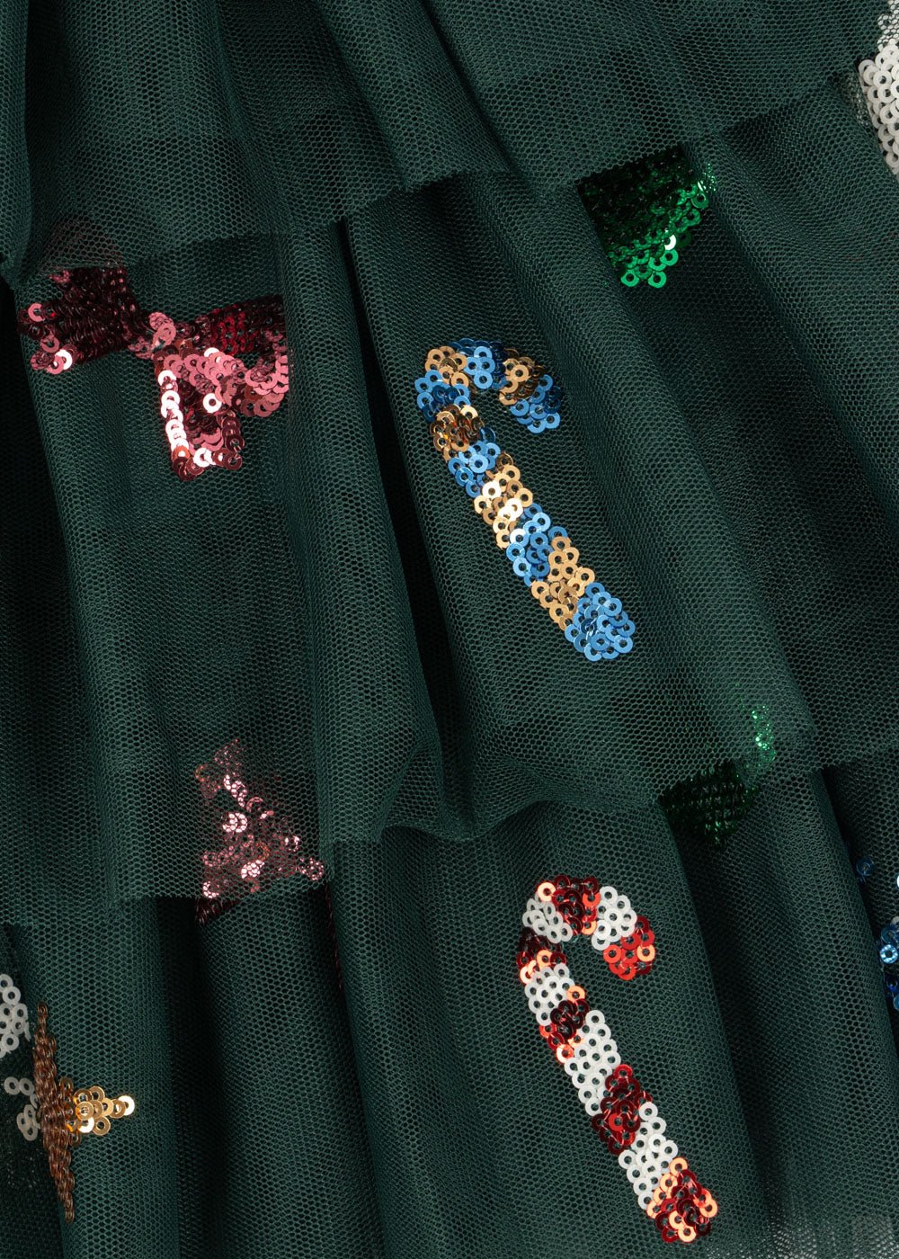 Konges Sløjd YVONNE CHRISTMAS DRESS - hunter green Konges Sløjd New Collection