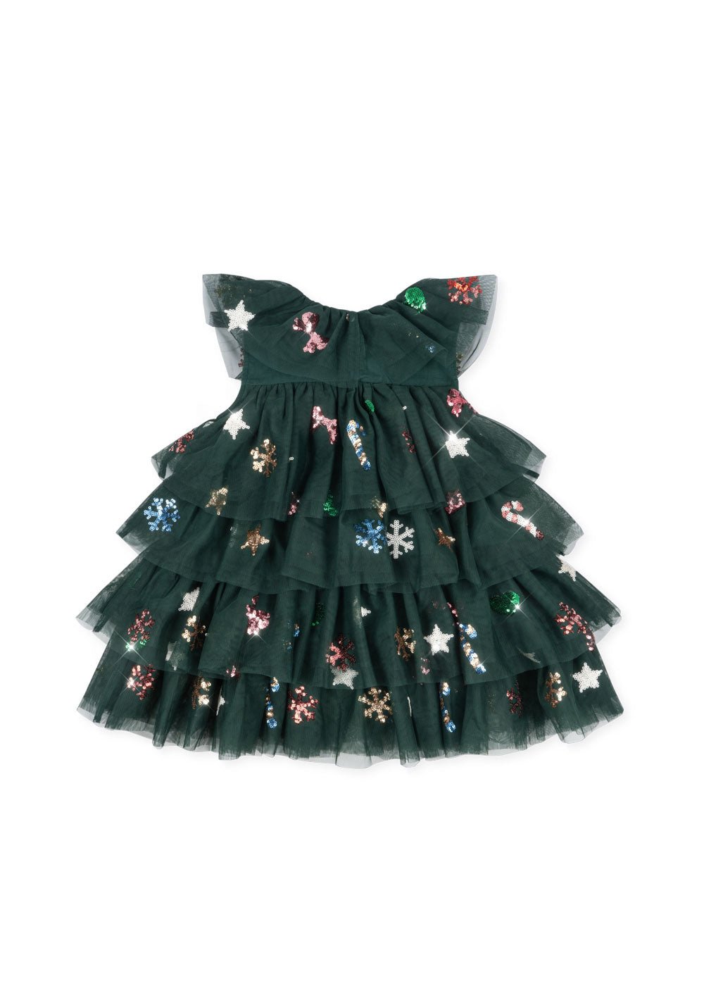 Konges Sløjd YVONNE CHRISTMAS DRESS - hunter green Konges Sløjd New Collection