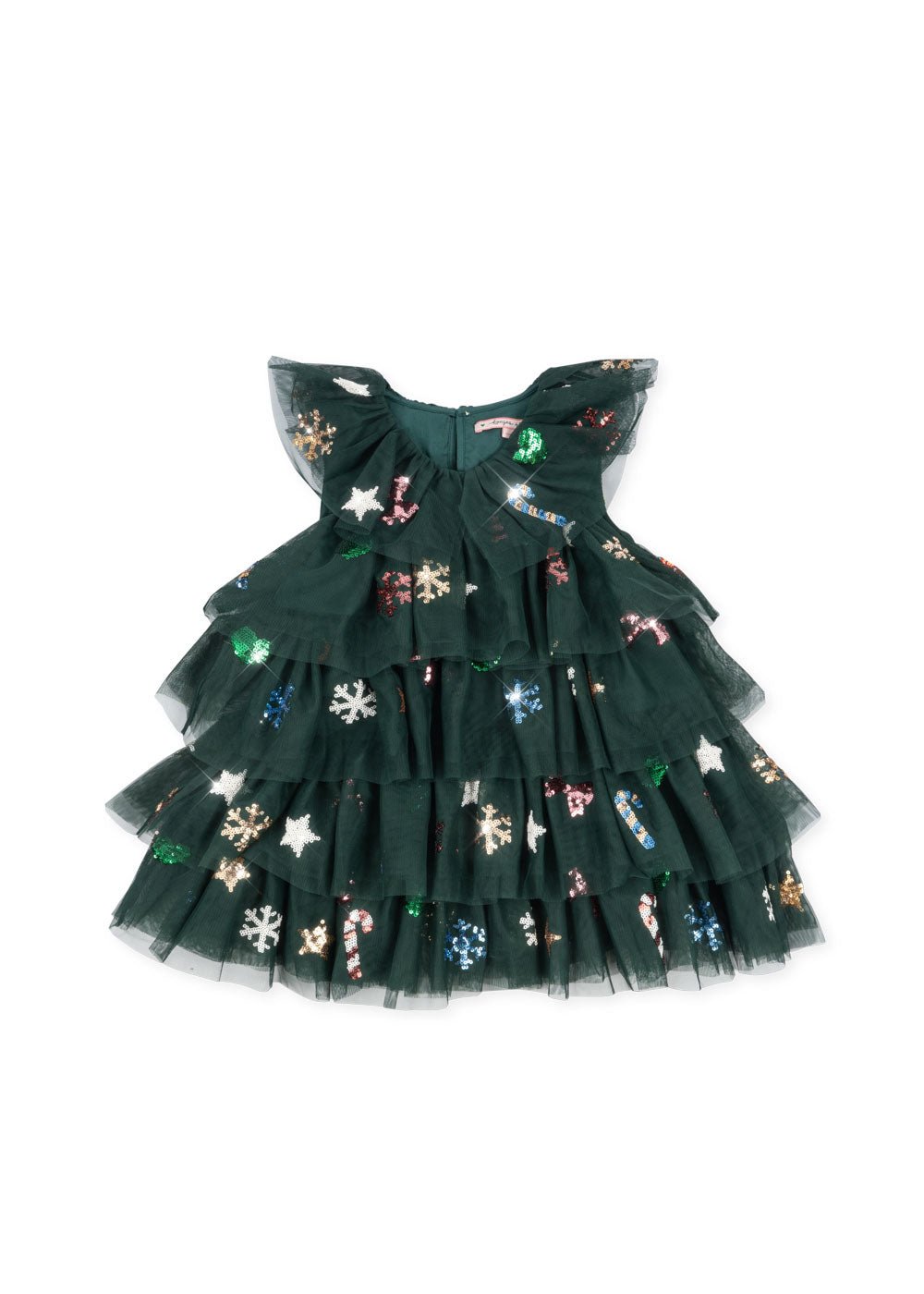 Konges Sløjd YVONNE CHRISTMAS DRESS - hunter green Konges Sløjd New Collection