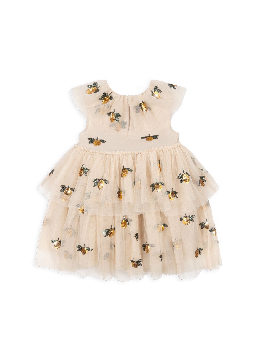 Konges Sløjd YVONNE FAIRY DRESS - lemon sequin Konges Sløjd