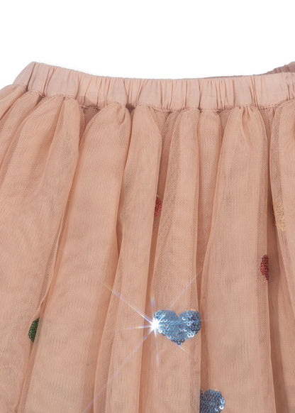 Konges Sløjd YVONNE SKIRT - coeur sequins Konges Sløjd
