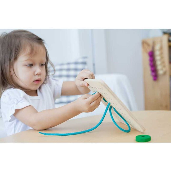 Lacing Board PlanToys - enjoykidsus