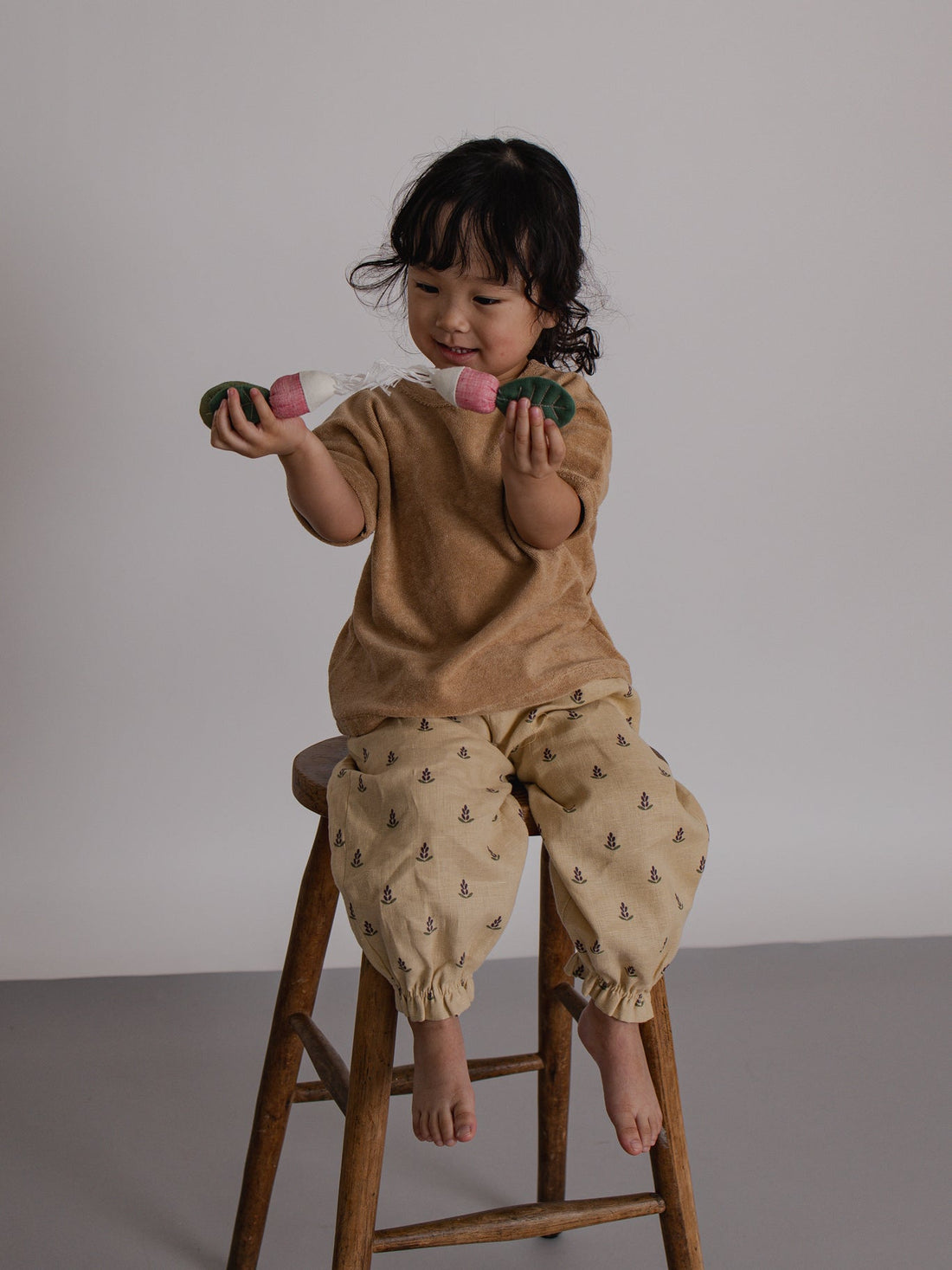 Lavender Bloom Gardener Pants Organic Zoo