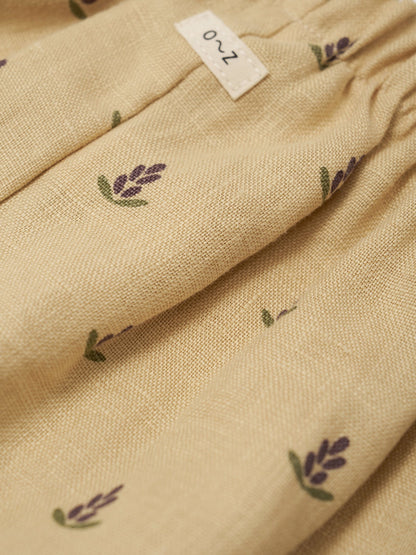 Lavender Bloom Gardener Pants Organic Zoo