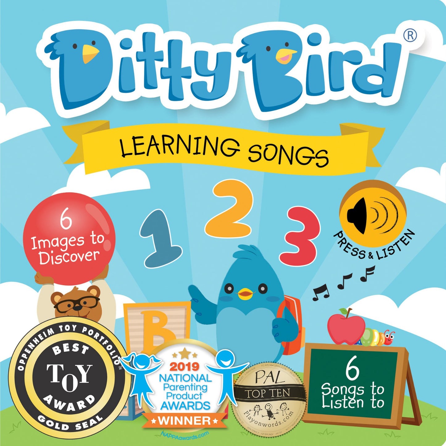 Learning Songs Ditty Bird - enjoykidsus