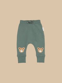 LIGHT SPRUCE FURRY HUXBEAR DROP CROTCH PANT Huxbaby - enjoykidsus