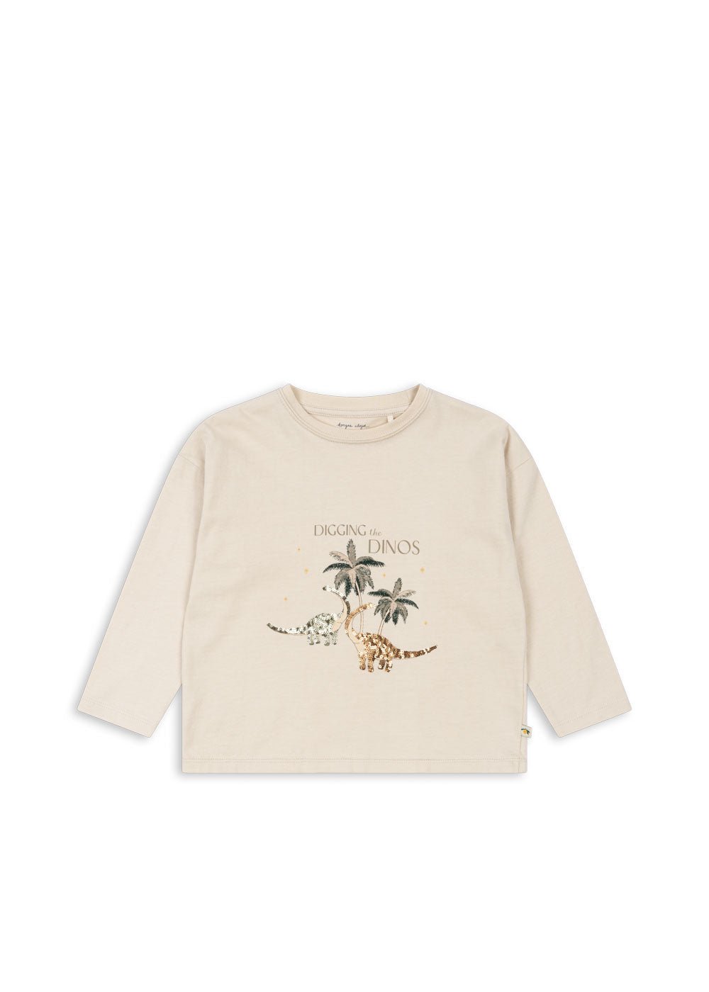 LIN LS TEE GOTS - french oak Konges Sløjd - enjoykidsus