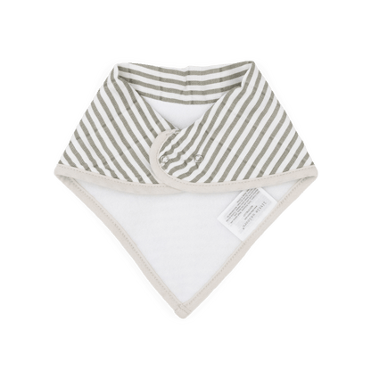 Little Unicorn Cotton Muslin + Fleece Bandana Bib 4 Pack - Pressed Petals Little Unicorn