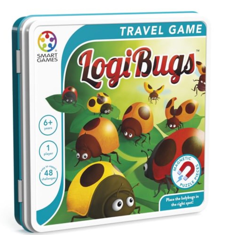 LogiBugs - Magnetic Puzzle Game Smartgames - enjoykidsus