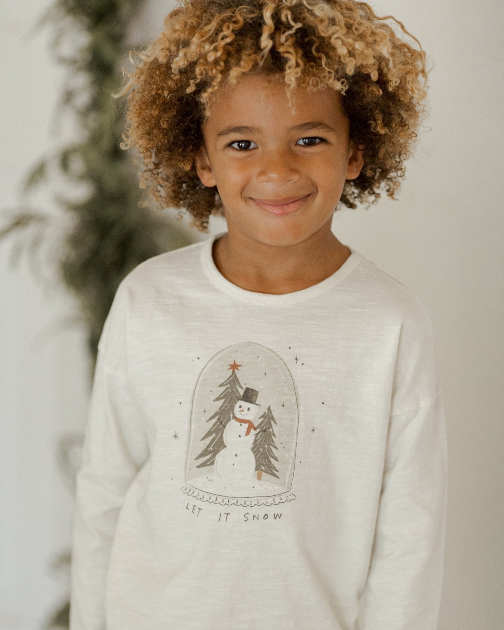 Long Sleeve Tee || Let It Snow Rylee + Cru - enjoykidsus