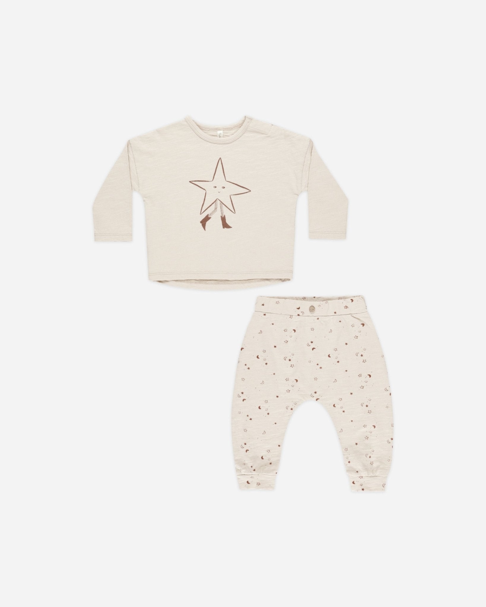 Long Sleeve Tee + Pant Set || Twinkle Rylee + Cru - enjoykidsus