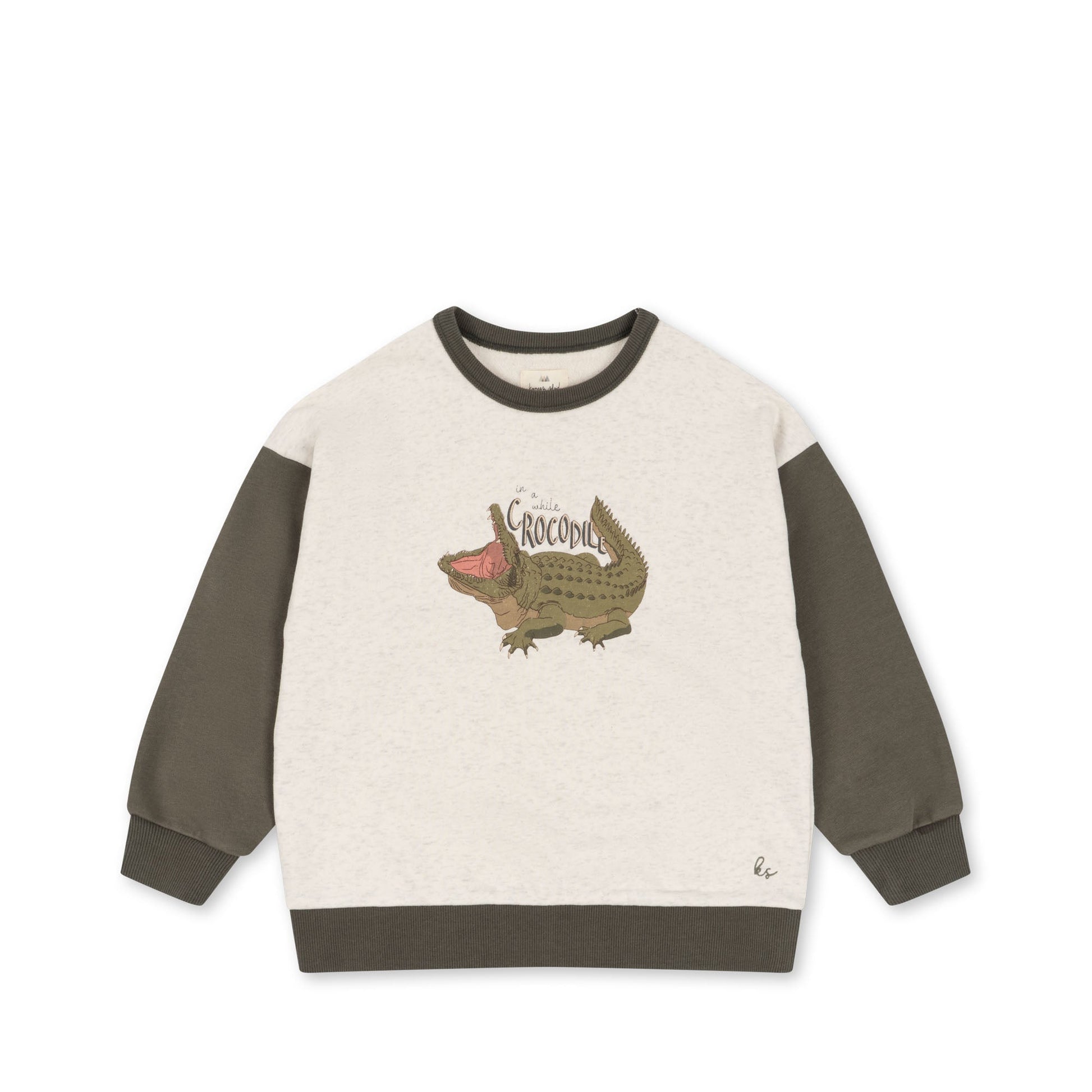 Lou sweatshirt - kalamata Konges Sløjd - enjoykidsus