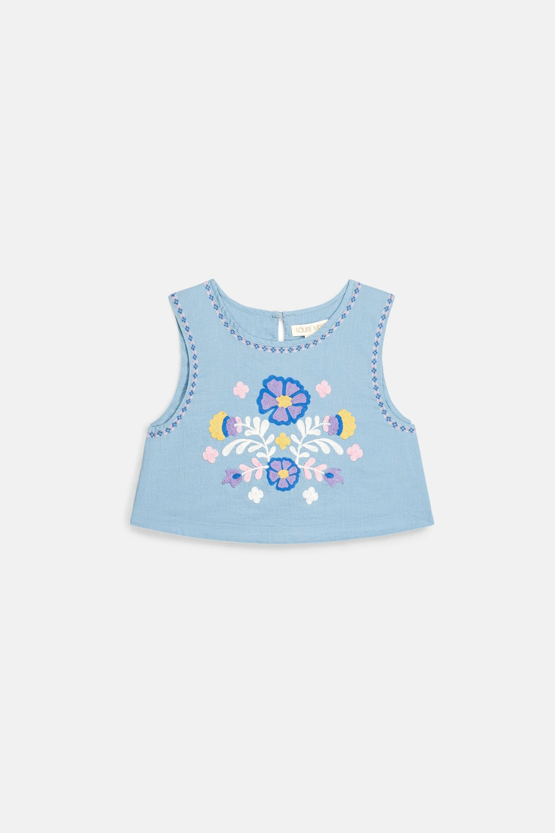 Louise Misha Albane Camisole in Stone Blue Louise Misha