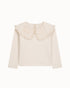 Louise Misha Anita Long Sleeve Tee – Cream Louise Misha