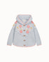 Louise Misha Ezi Hooded Knit Cape – Cloud Louise Misha