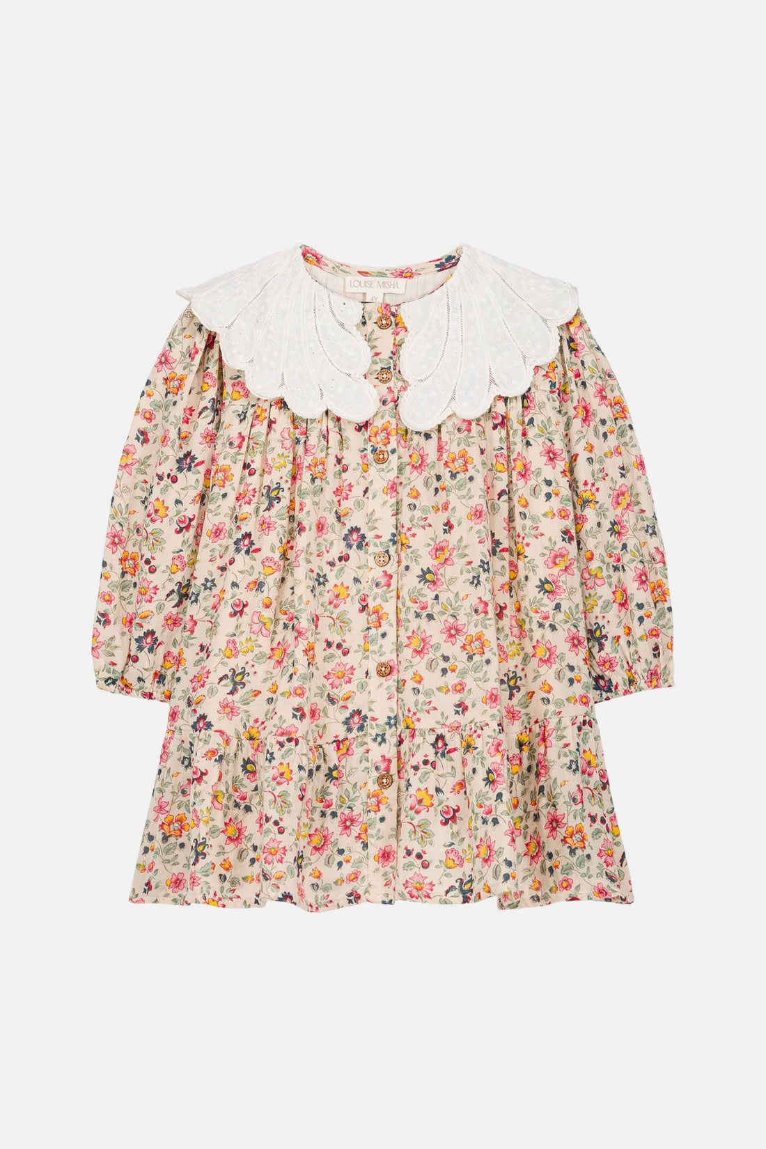 Louise Misha Heidi Dress - Cream Wild Flowers Louise Misha