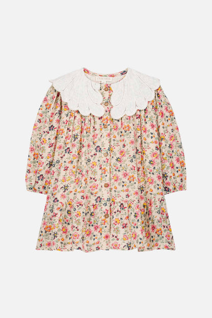 Louise Misha Heidi Dress - Cream Wild Flowers Louise Misha