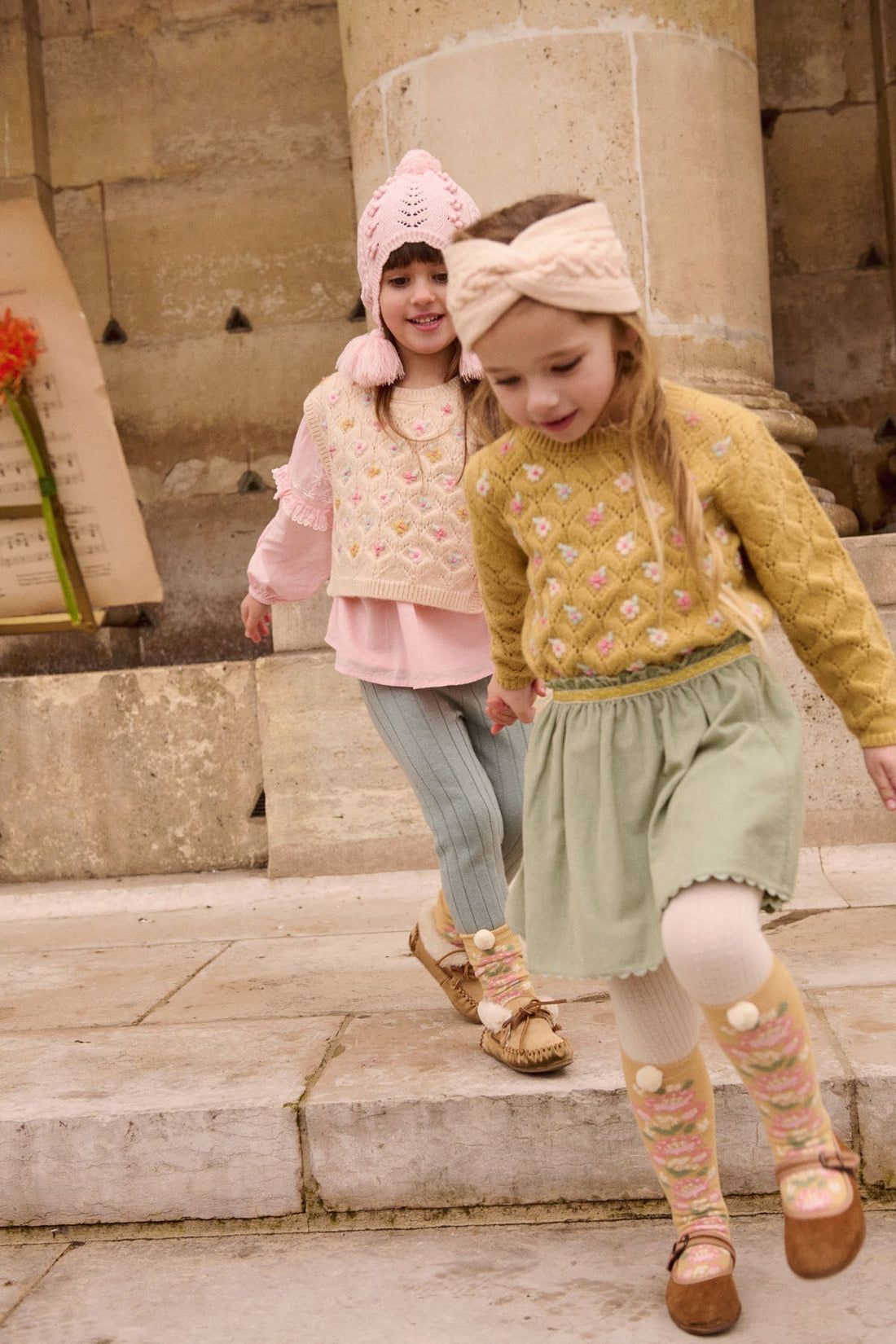 Louise Misha Jadeli Jumper – Embroidered Knit Sweater Louise Misha