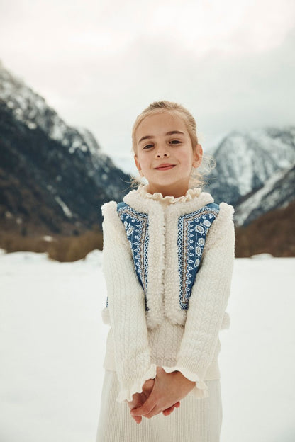 Louise Misha Java Sweater in Cream Louise Misha