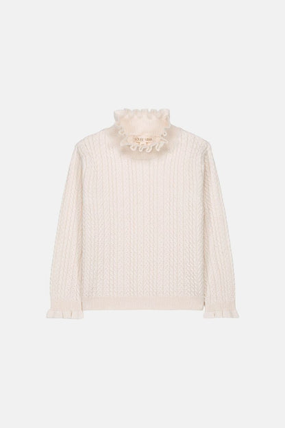 Louise Misha Java Sweater in Cream Louise Misha