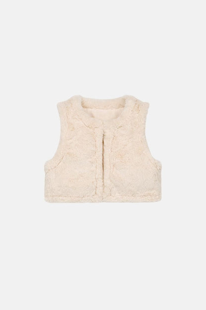 Louise Misha Librana Reversible Vest – Cream Louise Misha