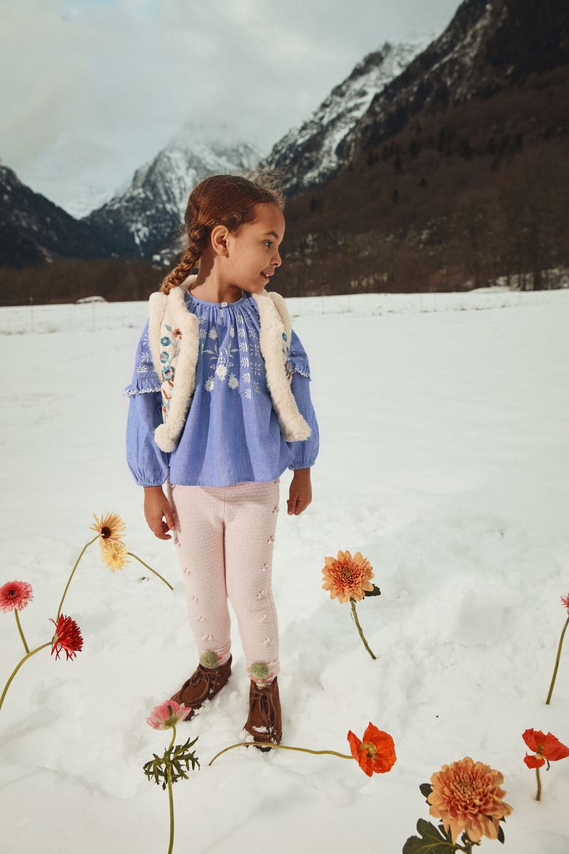 Louise Misha Librana Reversible Vest – Cream Louise Misha