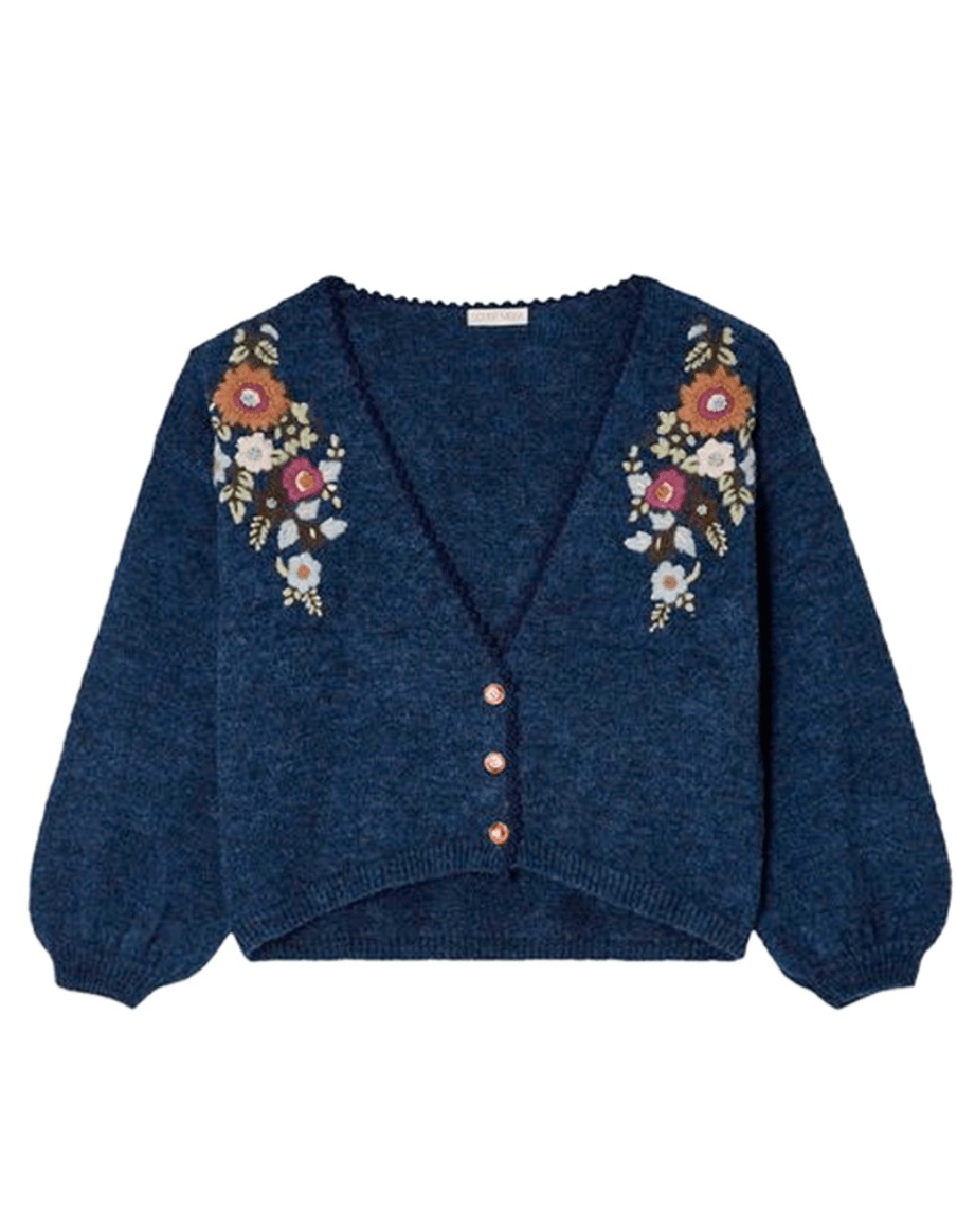 Louise Misha Lunami Alpaca Blend Cardigan – Marine Louise Misha