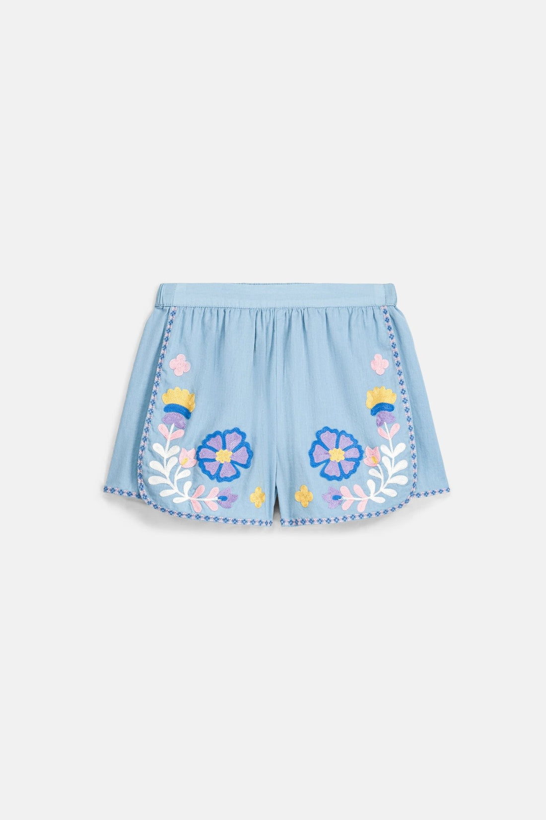 Louise Misha Maïwen Shorts in Stone Blue Louise Misha