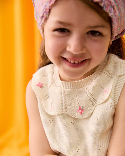 Louise Misha Mynea Top in Cream Louise Misha