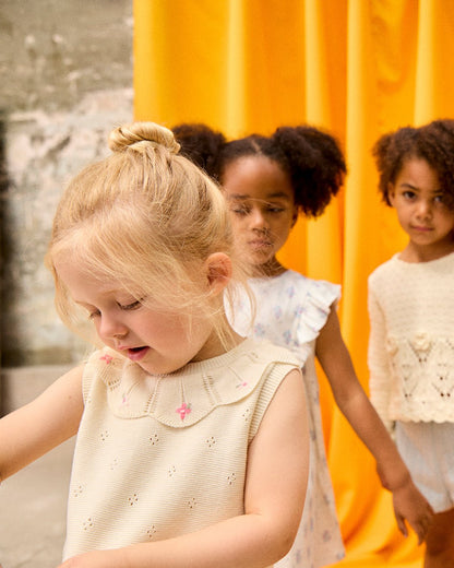 Louise Misha Mynea Top in Cream Louise Misha