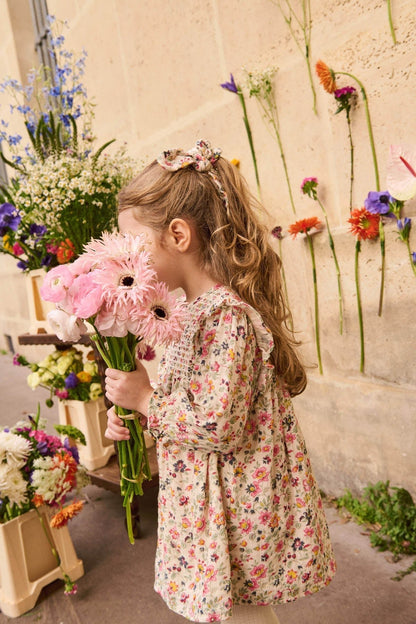 Louise Misha Saralou Dress - Cream Wild Flowers Louise Misha