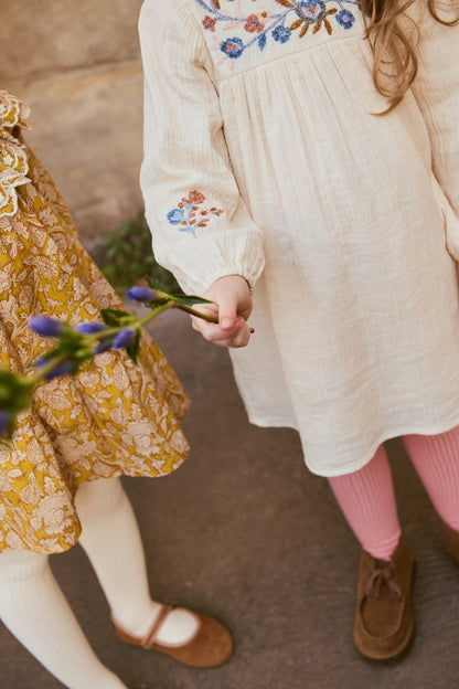 Louise Misha Sophia Dress - Cream Louise Misha