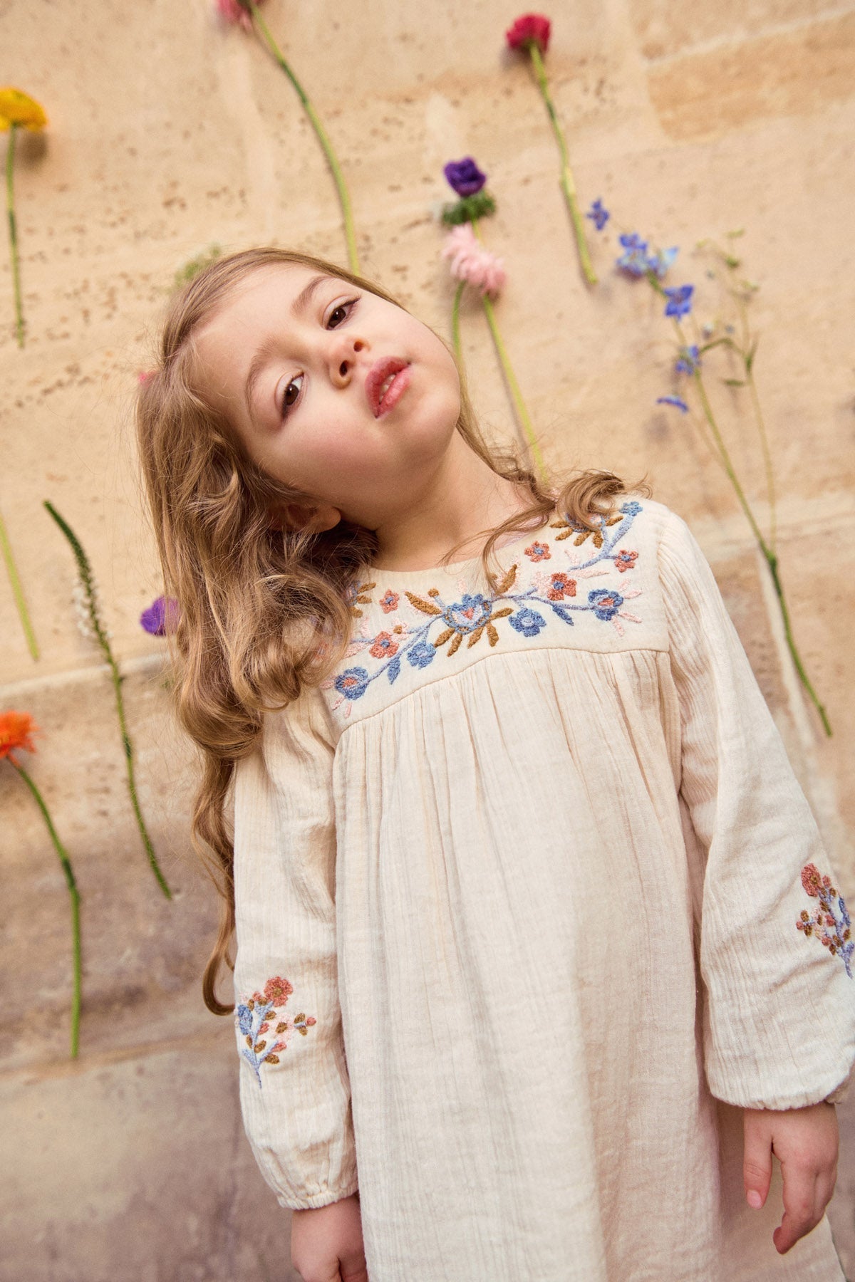 Louise Misha Sophia Dress - Cream Louise Misha