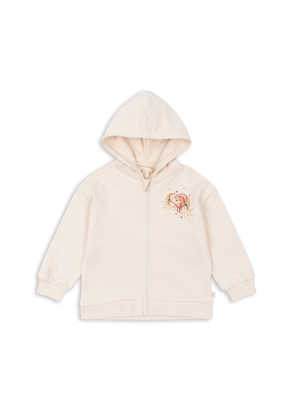 LOUPY LOU HOODIE GOTS - ECRU Konges Sløjd - enjoykidsus