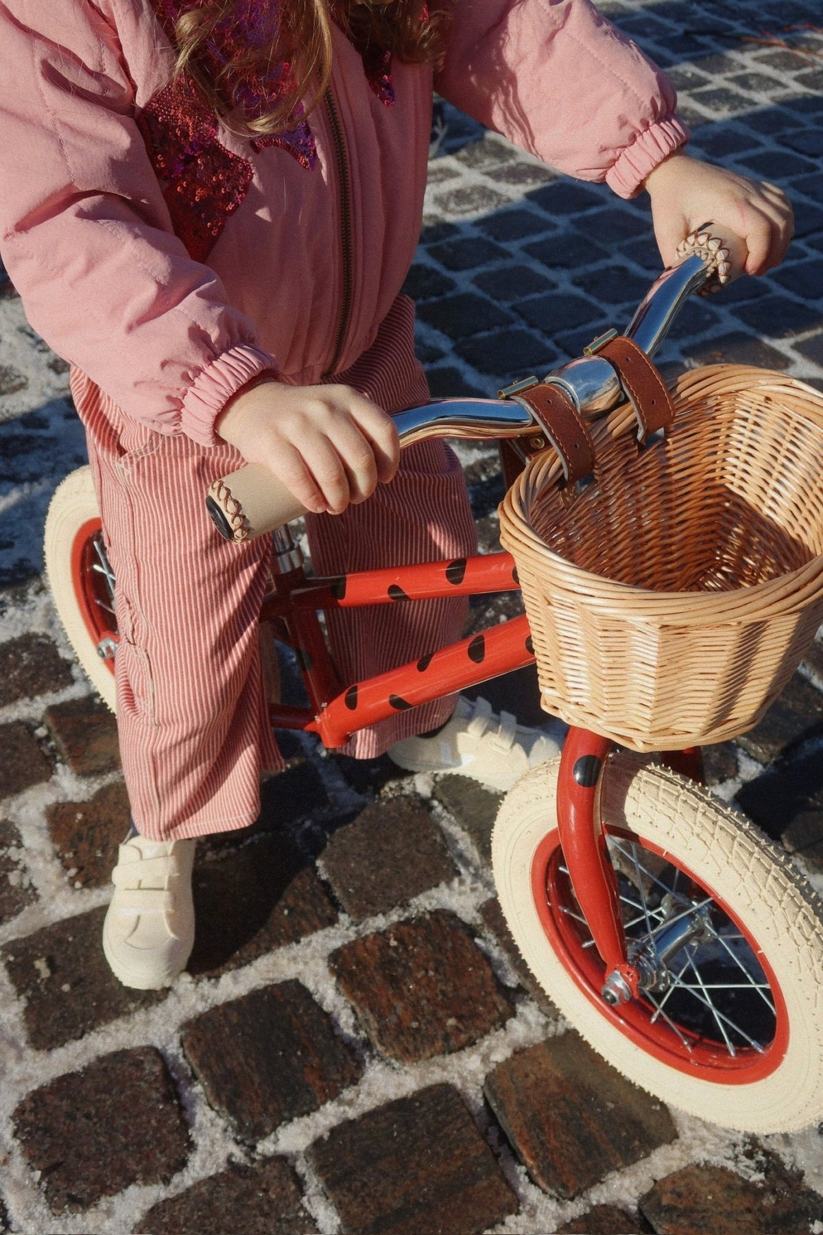LUC PANTS - milk rouge stripe Konges Sløjd New Collection